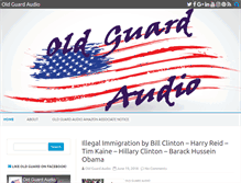 Tablet Screenshot of oldguardaudio.com
